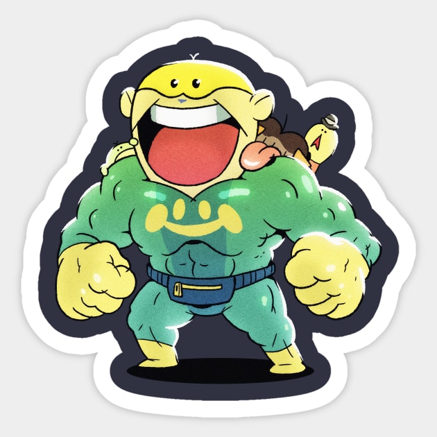 M.Smile Sticker by Bowlcut Pug